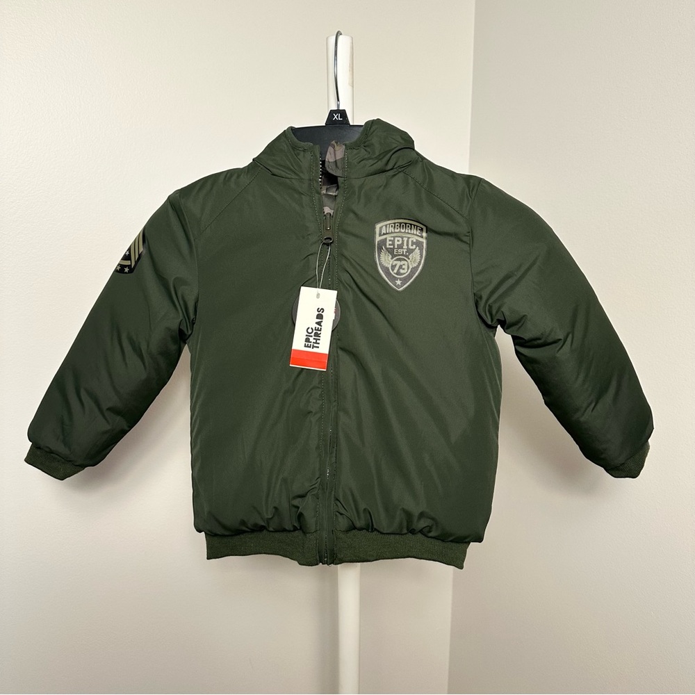 Boy’s size 3t Reversible Coat